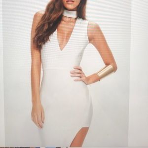 Brand new missguided white bandage dress